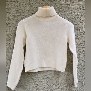 Mango Soft Cozy Turtleneck Sweater